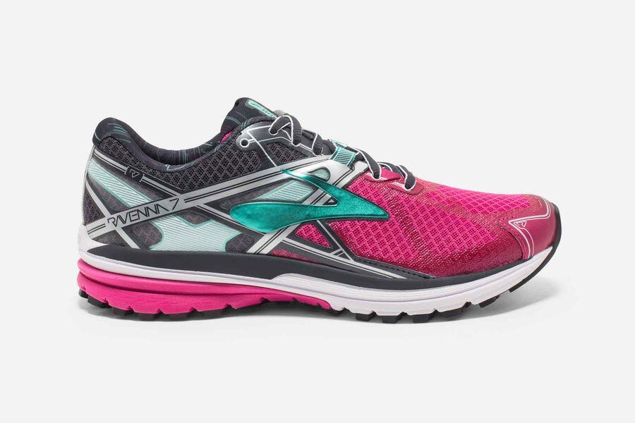 Tenis Corrida Brooks Ravenna 7 Feminino Brasil - Rosa/Cinzentas 4635027-QS
